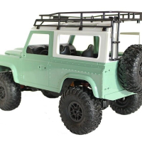 Радиоуправляемая машина MN MODEL английский внедорожник Defender (зеленый) 4WD 2.4G 1/12 RTR