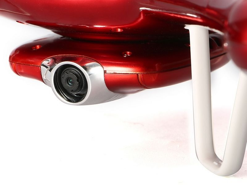 Р/У квадрокоптер Syma X5UW с FPV трансляцией Wi-Fi (HD), барометр 2.4G RTF красный Р/У квадрокоптер Syma X5UW с FPV трансляцией Wi-Fi (HD), барометр 2.4G RTF красный