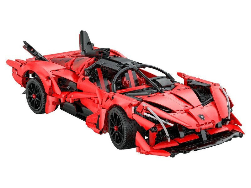 Радиоуправляемый конструктор CADA спортивный автомобиль APE Supercar (1823 детали)