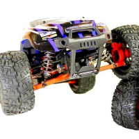 Радиоуправляемый монстр Remo Hobby SMAX Brushless UPGRADE (синий) 4WD 2.4G 1/16 RTR