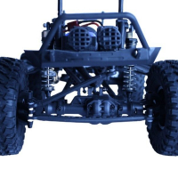 Радиоуправляемый трофи Remo Hobby Trial Rigs Truck 10275 (синий) 4WD 2.4G 1/10 RTR