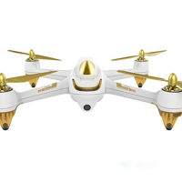 Р/У квадрокоптер Hubsan X4 GPS, FHD+FPV, автовозврат, удержание, следуй за мной, 2.4G (белый)