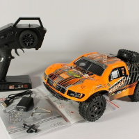 Радиоуправляемый шорт-корс Remo Hobby Rocket V2.0 (оранжевый) 4WD 2.4G 1/16 RTR