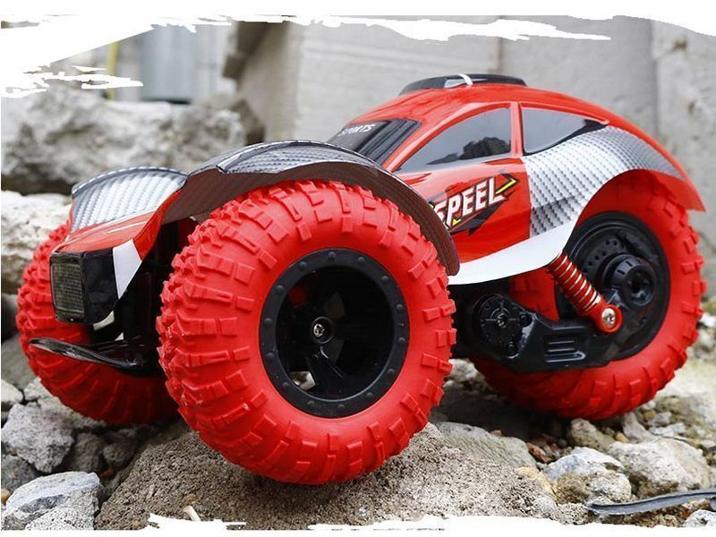 Радиоуправляемая машинка-перевертыш ZhengGuang Leopard DRIFT  2.4G 1/14 RTR (красная) + Ni-Cd и З/У