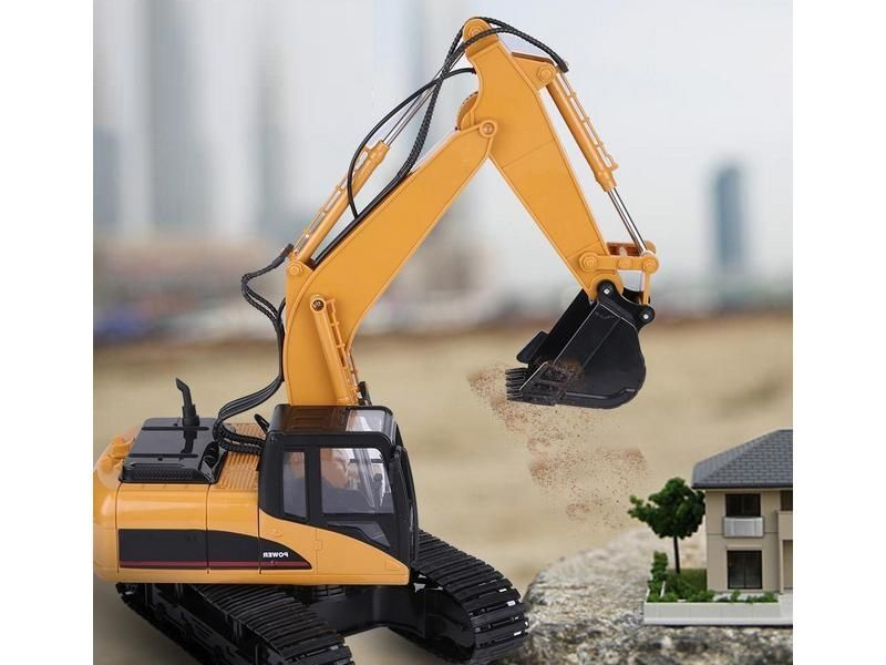 Радиоуправляемый экскаватор HUI NA TOYS 2.4G 15CH 1/16 RTR