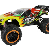 Радиоуправляемая трагги Remo Hobby EVO-R Brushless UPGRADE (красная) 4WD 2.4G 1/8 RTR