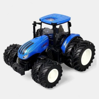 Р/У фермерский трактор Korody с роторной косилкой, мет. кузов, двойные колеса 1/24 2.4G 6CH RTR