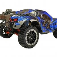 Радиоуправляемый шорт-корс Remo Hobby EX3 UPGRADE (синий) 4WD 2.4G 1/10 RTR