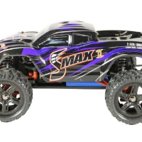 Радиоуправляемый монстр Remo Hobby SMAX Brushless UPGRADE V2.0 (синий) 4WD 2.4G 1/16 RTR