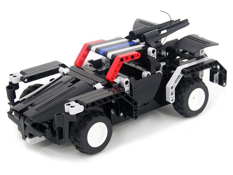 Р/У конструктор Qihui Mechanical Master 2 в 1 Тягач и Спорткар (486 деталей)