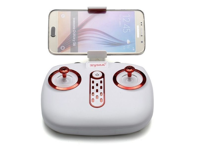 Р/У квадрокоптер Syma X5UW с FPV трансляцией Wi-Fi (HD), барометр 2.4G RTF красный Р/У квадрокоптер Syma X5UW с FPV трансляцией Wi-Fi (HD), барометр 2.4G RTF красный