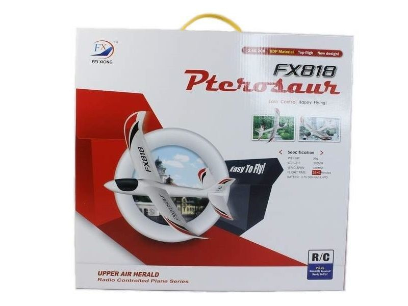 Р/У самолет CTF FX-818 Pterosaur 470мм 2.4G EPP Gyro RTF с гироскопом