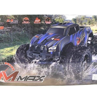 Радиоуправляемый монстр Remo Hobby MMAX Brushless UPGRADE (синий) 4WD 2.4G 1/10 RTR