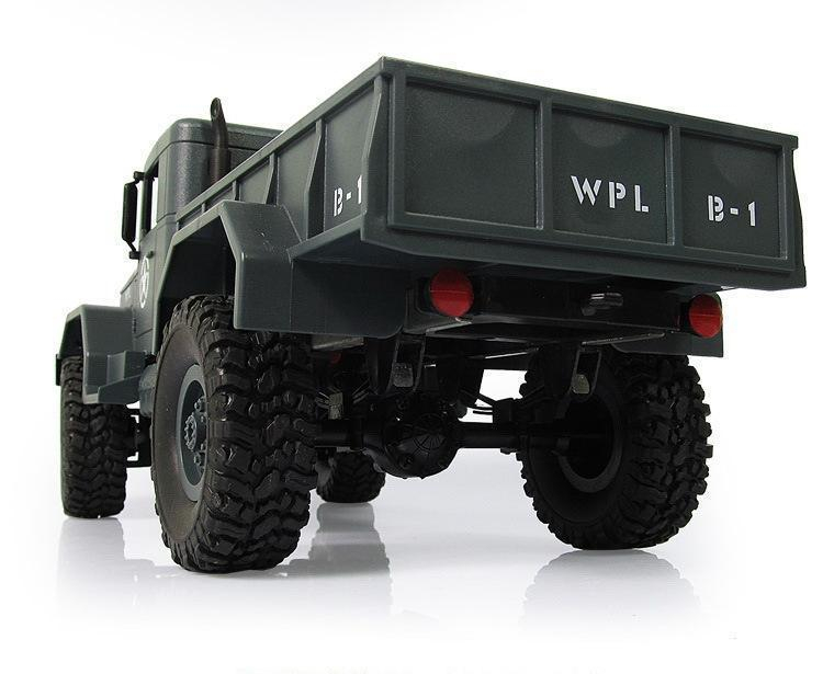 Радиоуправляемая машина WPL военный грузовик (серый) 4WD 2.4G 1/16 KIT Радиоуправляемая машина WPL военный грузовик (серый) 4WD 2.4G 1/16 KIT