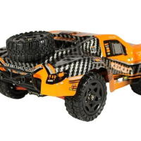 Радиоуправляемый шорт-корс Remo Hobby Rocket UPGRADE V2.0 (оранжевый) 4WD 2.4G 1/16 RTR