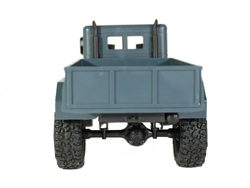 Радиоуправляемая машина MN MODEL военный грузовик (серый) 4WD 2.4G 1/16 RTR