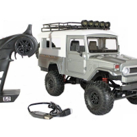 Радиоуправляемая машина MN MODEL японский внедорожник FJ45 (серый) 4WD 2.4G 1/12 RTR