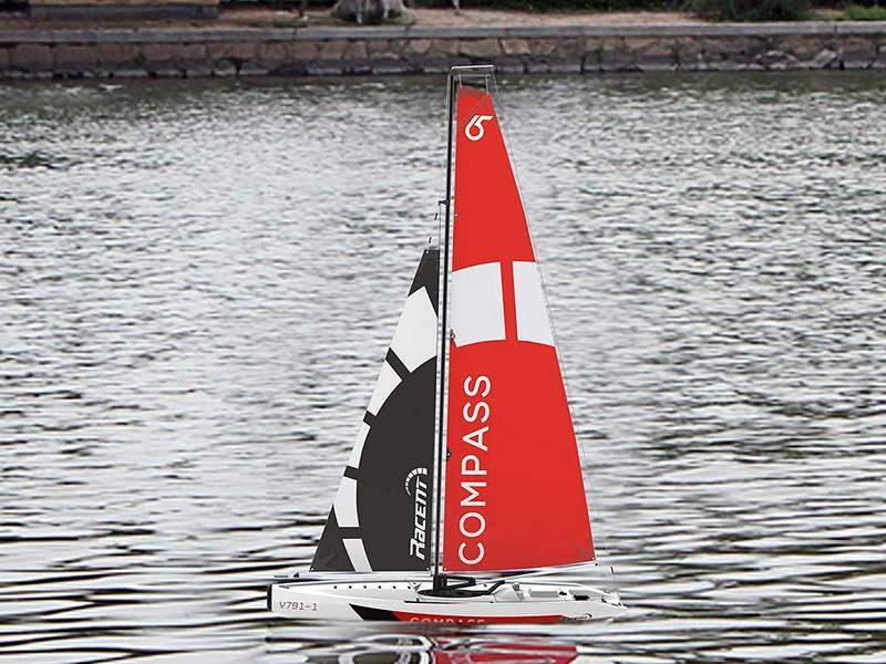 Радиоуправляемая яхта Volantex RC COMPASS 650 2.4G 2ch RTR Радиоуправляемая яхта Volantex RC COMPASS 650 2.4G 2ch RTR