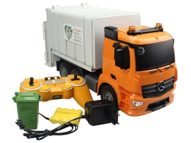 Р/У мусоровоз Double Eagle Mercedes-Benz Antos 1:20
