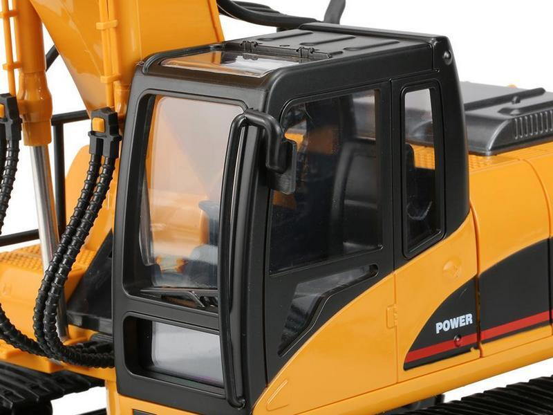 Радиоуправляемый экскаватор c погрузчиком бревен HUI NA TOYS 2.4G 16CH 1/14 RTR