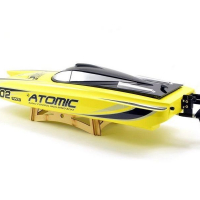 Радиоуправляемый катамаран Volantex RC ATOMIC 700 желтый Brushless 2.4G LiPo RTR