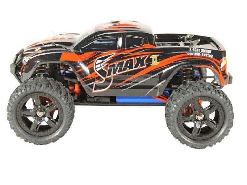 Радиоуправляемый монстр Remo Hobby SMAX UPGRADE V2.0 (красный) 4WD 2.4G 1/16 RTR