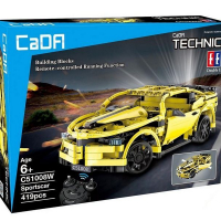 Р/У конструктор CaDA Technic спортивная машина (419 деталей)