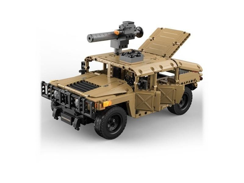 Радиоуправляемый конструктор CADA военный бронированный автомобиль HumVee (628 деталей)