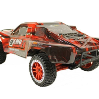 Радиоуправляемый шорт-корс Remo Hobby 9EMU Brushless (красный) 4WD 2.4G 1/8 RTR