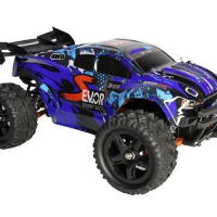 Радиоуправляемая трагги Remo Hobby S EVO-R UPGRADE V2.0 (синяя) 4WD 2.4G 1/16 RTR