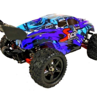 Радиоуправляемая трагги Remo Hobby S EVO-R Brushless UPGRADE (синяя) 4WD 2.4G 1/16 RTR