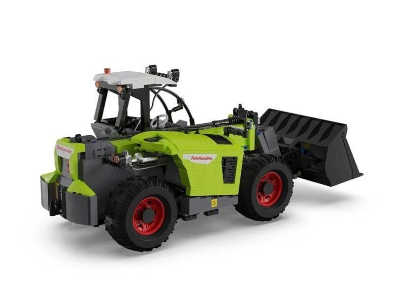 Радиоуправляемый конструктор CaDA MASTER бульдозер-погрузчик 1/17 (1469 деталей)