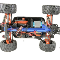 Радиоуправляемая трагги Remo Hobby S EVO-R Brushless UPGRADE V2.0 (красный) 4WD 2.4G 1/16 RTR