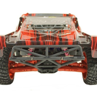 Радиоуправляемый шорт-корс Remo Hobby 9EMU Brushless (красный) 4WD 2.4G 1/8 RTR