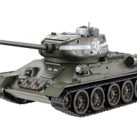 Р/У танк Taigen 1/16 T34-85 (СССР) (для ИК танкового боя) 2.4G (зеленый)