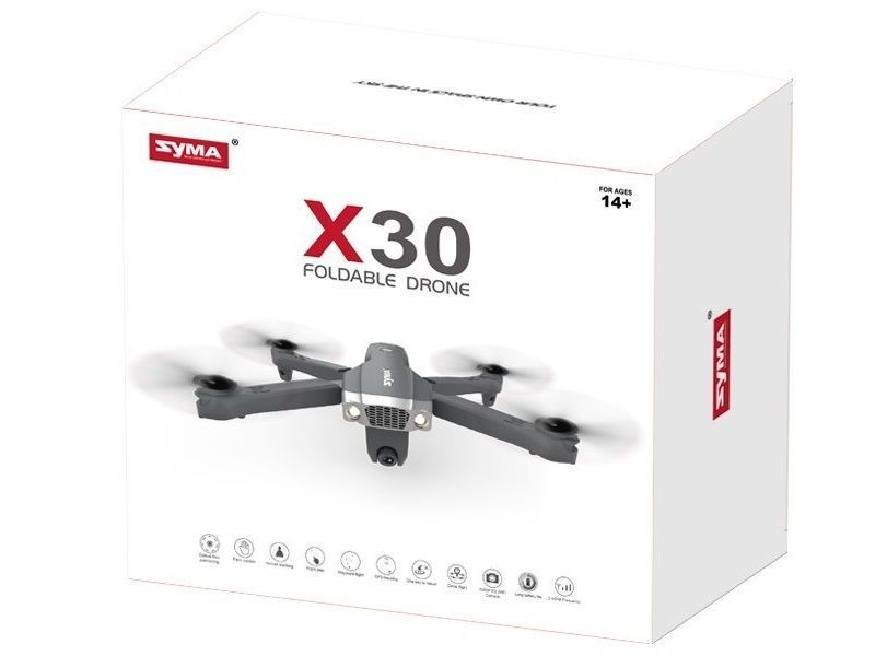 Радиоуправляемый квадрокоптер Syma X30 с FPV трансляцией WiFi, GPS, 2.4G RTF Радиоуправляемый квадрокоптер Syma X30 с FPV трансляцией WiFi, GPS, 2.4G RTF