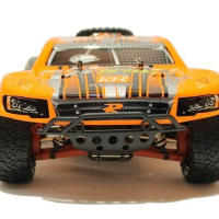 Радиоуправляемый шорт-корс Remo Hobby Rocket Brushless (оранжевый) 4WD 2.4G 1/16 RTR