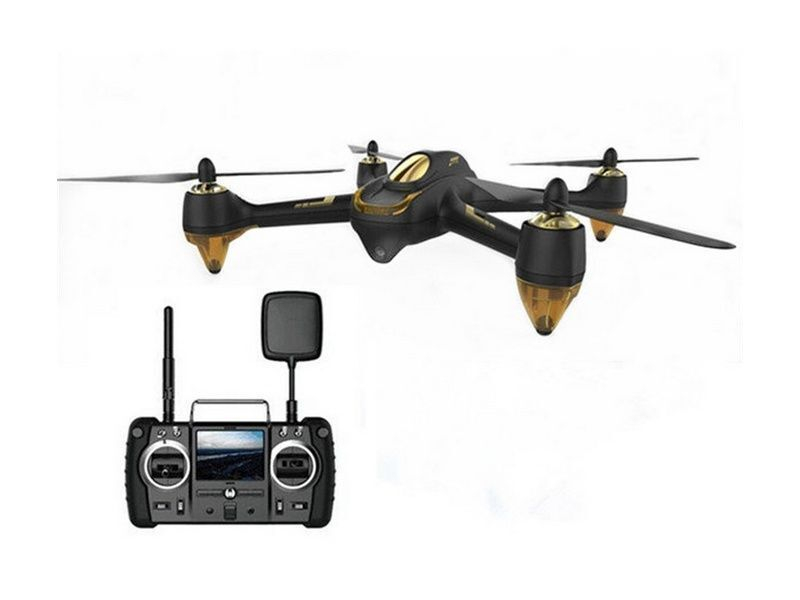 Р/У квадрокоптер Hubsan X4 GPS, FHD + FPV, автовозврат, удержание, следуй за мной, 2.4G (черный)