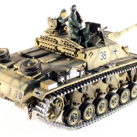 Р/У танк Taigen 1/16 SturmgeschutzIIIausf.gsd.kfz. (Германия) HC (для ИК танкового боя) 2.4G RTR