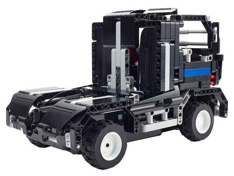 Р/У конструктор Qihui Mechanical Master 2 в 1 Тягач и Спорткар (486 деталей)