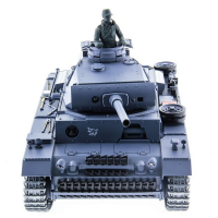 Р/У танк Heng Long 1/16 Panzerkampfwagen III (Германия) 2.4G RTR PRO темно-серый