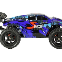 Радиоуправляемая трагги Remo Hobby S EVO-R Brushless UPGRADE V2.0 (синяя) 4WD 2.4G 1/16 RTR