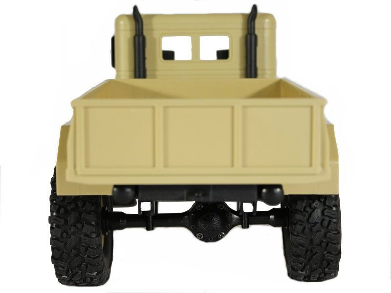 Радиоуправляемая машина MN MODEL военный грузовик (песочный) 4WD 2.4G 1/16 RTR