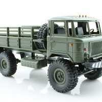 Радиоуправляемая машина WPL ГАЗ-66 грузовая (зеленая) 4WD 2.4G 1/16 KIT