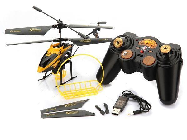 Р/У вертолет WLToys V388 IR RTF с лебёдкой