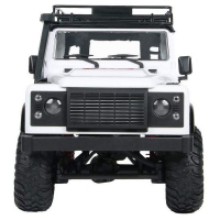 Радиоуправляемая машина MN MODEL английский внедорожник Defender D90 (белый) 4WD 2.4G 1/12 RTR