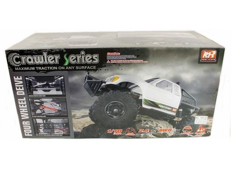 Радиоуправляемый краулер Remo Hobby Trial Rigs Truck (красный) 4WD 2.4G 1/10 RTR