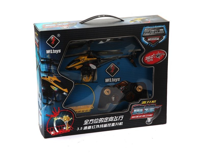 Р/У вертолет WLToys V388 IR RTF с лебёдкой