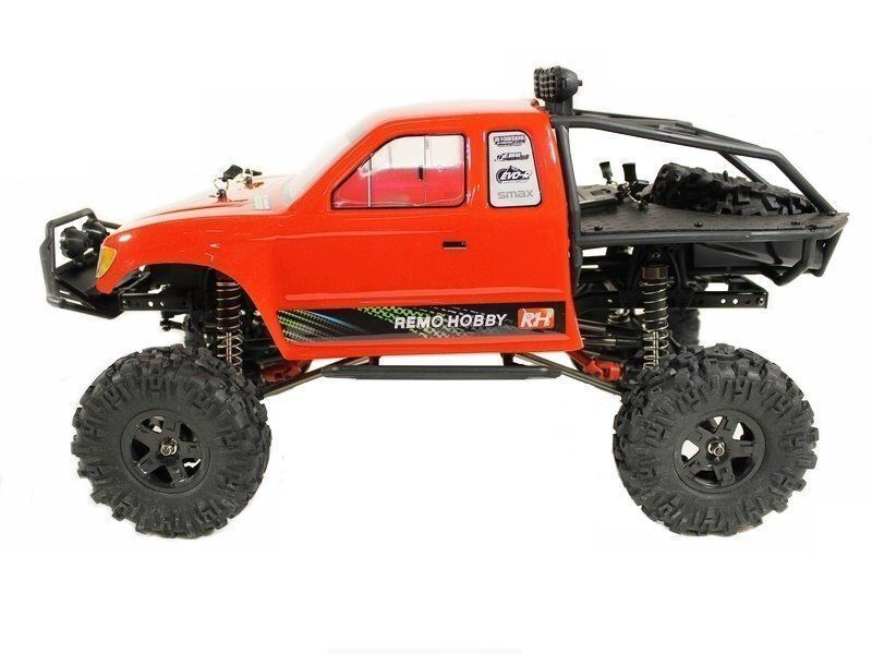 Радиоуправляемый краулер Remo Hobby Trial Rigs Truck (красный) 4WD 2.4G 1/10 RTR