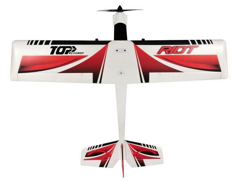 Радиоуправляемый самолет Top RC Riot Pro 1400мм 2.4G 4-ch LiPo RTF